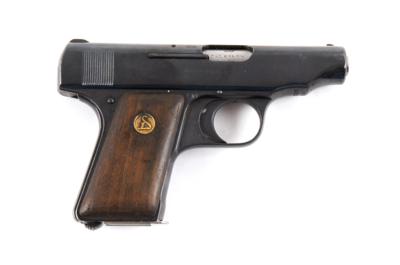 Pistole, Deutsche Werke - Erfurt, Mod.: Ortgies-Pistole, Kal.: 6,35 mm, - Lovecké, sportovní a sběratelské zbraně