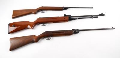 Konvolut aus 3 Luftgewehren: - Sporting & Vintage Guns