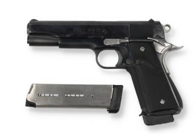 Pistole, Colt, Mod.: Government MK IV/Series'80, Kal.: .45 ACP, - Armi da caccia, competizione e collezionismo