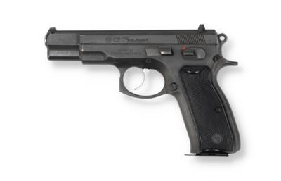 Pistole, CZ, Mod.: 75, Kal.: 9 mm Para, - Jagd-, Sport- und Sammlerwaffen