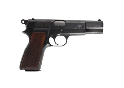 Pistole, FN - Browning, Mod.: 1935 HP - Gendarmerie Niederösterreich, Kal.: 9 mm Para, - Armi da caccia, competizione e collezionismo