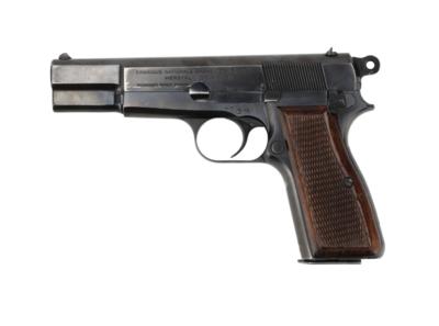 Pistole, FN - Browning, Mod.: 1935 HP - Gendarmerie Niederösterreich, Kal.: 9 mm Para, - Lovecké, sportovní a sběratelské zbraně