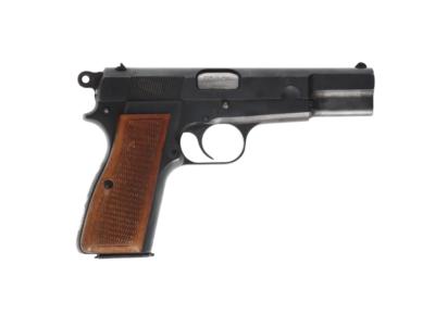 Pistole, FN - Browning, Mod.: 1935 HP - Gendarmerie Salzburg, Kal.: 9 mm Para, - Lovecké, sportovní a sběratelské zbraně