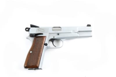 Pistole, FN - Browning, Mod.: 1935 HP - Gendarmerie Salzburg - Umbau, Kal.: 9 mm Para, - Lovecké, sportovní a sběratelské zbraně