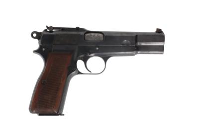 Pistole, FN - Browning, Mod.: 1935 HP mit Tangentenvisier, Kal.: 9 mm Para, - Armi da caccia, competizione e collezionismo