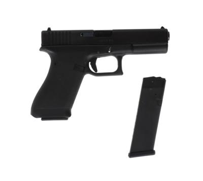 Pistole, Glock, Mod.: 17 - erste Generation, Kal.: 9 mm Para, - Armi da caccia, competizione e collezionismo