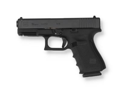 Pistole, Glock, Mod.: 19 Gen. 4, Kal.: 9 mm Para, - Jagd-, Sport- und Sammlerwaffen