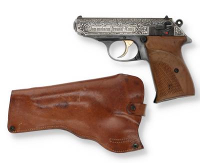 Pistole, Manurhin, Mod.: PPK, Kal.: .22 l. r., - Jagd-, Sport- und Sammlerwaffen