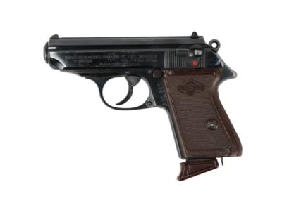 Pistole, Manurhin, Mod.: Walther PPK der österreichischen Polizei, Kal.: 7,65 mm, - Jagd-, Sport- und Sammlerwaffen