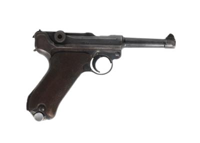 Pistole, Mauser, Mod.: P08, Kal.: 9 mm Para - Fertigung 1938, - Lovecké, sportovní a sběratelské zbraně