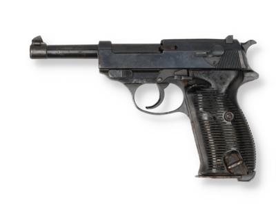 Pistole, Mauser - Oberndorf, Mod.: Walther P38, Kal.: 9 mm Para, - Jagd-, Sport- und Sammlerwaffen