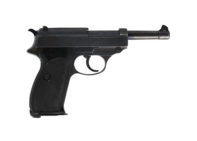 Pistole, Spreewerke - Berlin, Mod.: Walther P38 des österreichischen Bundesheeres, Kal.: 9 mm Para, - Jagd-, Sport- und Sammlerwaffen