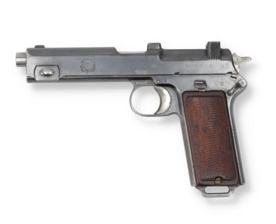 Pistole, Steyr, Mod.: chilenische M.1911, Kal.: 9 mm Steyr, - Lovecké, sportovní a sběratelské zbraně