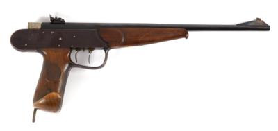 Pistole, unbekannter deutscher Hersteller, Mod.: Sportart Freie Pistole/Perfekt, Kal.: .22 l. r., - Sporting & Vintage Guns