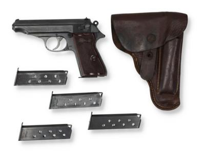 Pistole, Walther - Zella/Mehlis, Mod.: PP Wehrmacht - 5. Ausführung, Kal.: 7,65 mm, - Lovecké, sportovní a sběratelské zbraně