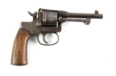 Revolver, Rast  &  Gasser, Mod.: Armeerevolver M.1898 - ohne Stempelung und Seriennummer - weißfertig, Kal.: 8 mm Gasser, - Jagd-, Sport- und Sammlerwaffen