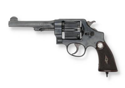 Revolver, Smith  &  Wesson, Mod.: M1917 - erster Brasilienauftrag 1937!, Kal.: .45 ACP, - Jagd-, Sport- und Sammlerwaffen