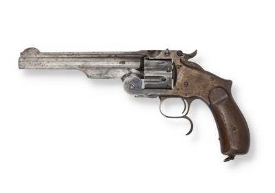 Revolver, Tula Waffenfabrik, Mod.: S & W 1874 Russian (aber auch 3rd Model Russian oder "Kavallerie-Modell" genannt), Kal.: .44 S & W Russian, - Jagd-, Sport- und Sammlerwaffen