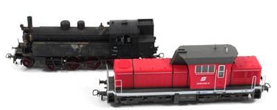 2 Stk. Klein Modellbahn H0: - Toys