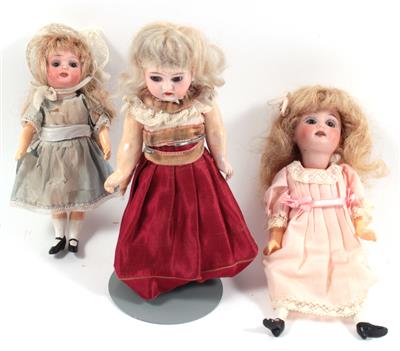 3 kleine Puppen, - Spielzeug