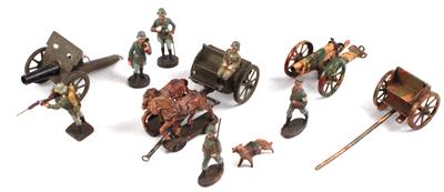 Konvolut Elastolin Soldaten: - Toys