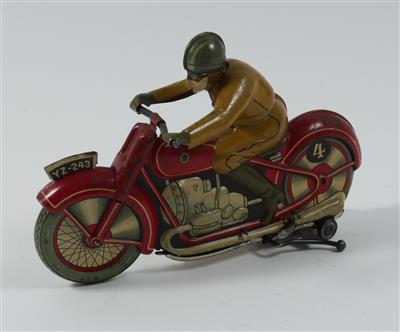 Einfalt-Technofix YZ-243 'umfallender Motorradfahrer', - Toys