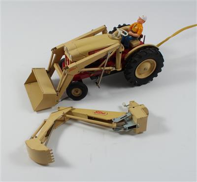 Ford Diesel Traktorenmodell 4040 Industrial, - Toys