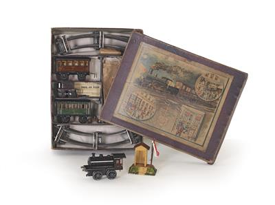 Märklin Spur 0, Exportpackung für England, um 1914, - Toys