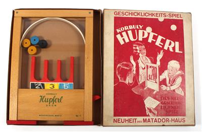 Matador Korbuly Geschicklichkeitsspiel 'Korbuly Hupferl' (Nr.1), - Toys