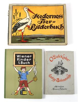 3 Kinderbücher: - Spielzeug