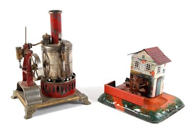 Vertikale Dampfmaschine, - Toys