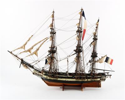 Französisches Segelschiff des 18. Jahrhunderts, - Hračky