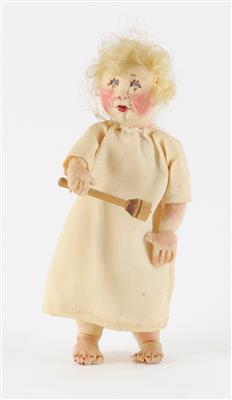 Puppe von Elli Riehl, - Spielzeug