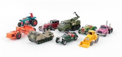 Großes Konvolut Modellautos von 1968 bis 1988, - Toys