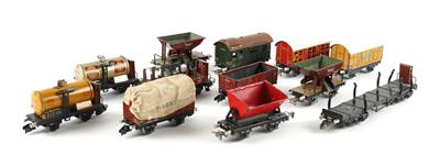 Märklin H0, 12 Stk. 2-a Güterwagen: - Giocattoli