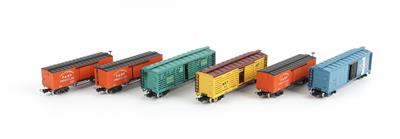 Rivarossi H0, 11 Stk. 2-a Waggons, - Toys