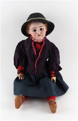 Puppe von Simon  &  Halbig, - Spielzeug