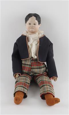 Biedermeier Puppenjunge, - Toys