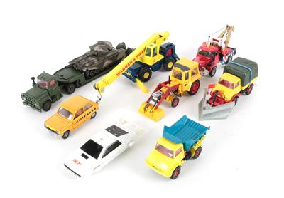 Konvolut Corgi-Fahrzeuge major size, - Spielzeug