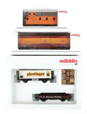 Märklin H0 Konvolut Waggons: - Hračky