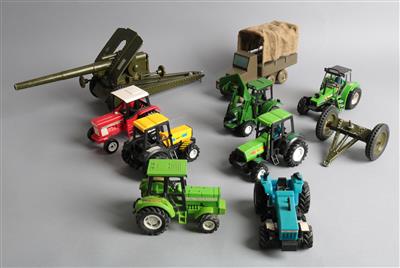 Großes Geschütz aus Guss, - Toys