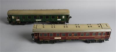 Märklin Spur 0, 2 Stk. 4-a Schnellzugwagen - Hračky