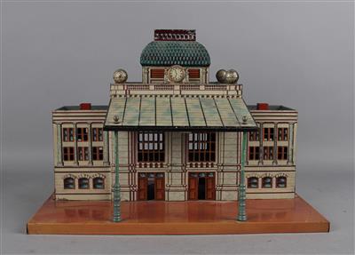 Gebrüder Bing, Großstadtbahnhof, um 1910, - Toys