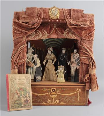 Puppentheater um 1900, - Toys