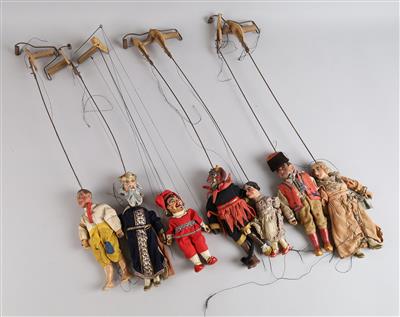 Frühe Prager Marionetten, - Spielzeug