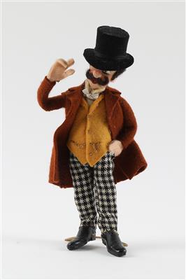 Krauhs Figur 'Fiaker' aus der Serie Wiener Typen, - Toys
