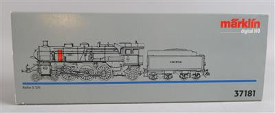 Märklin H0 37181 Dampf-Lok S 3/6 der K. Bay. STS. B., - Toys