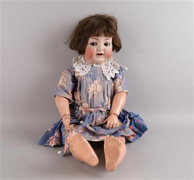 Kämmer  &  Reinhardt 126, Gliederpuppe, Höhe 60 cm, um 1920. - Toys