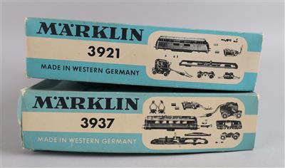 Märklin H0, 2 Stück Bausatz-Lokomotiven um 1968: - Toys