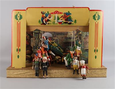 Prager Marionettentheater um 1950. - Toys